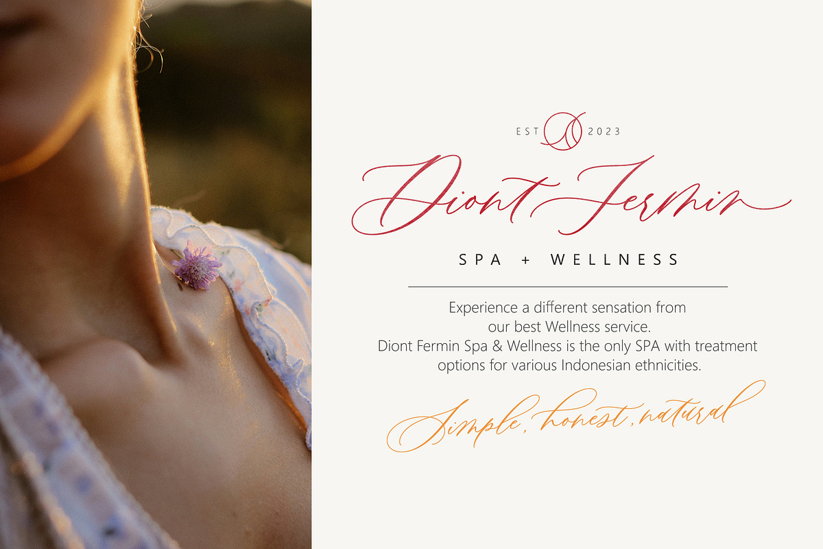 Evelin Bohemy, a Script Font by JamalCreativeStudio (Photo 4 of 11)
