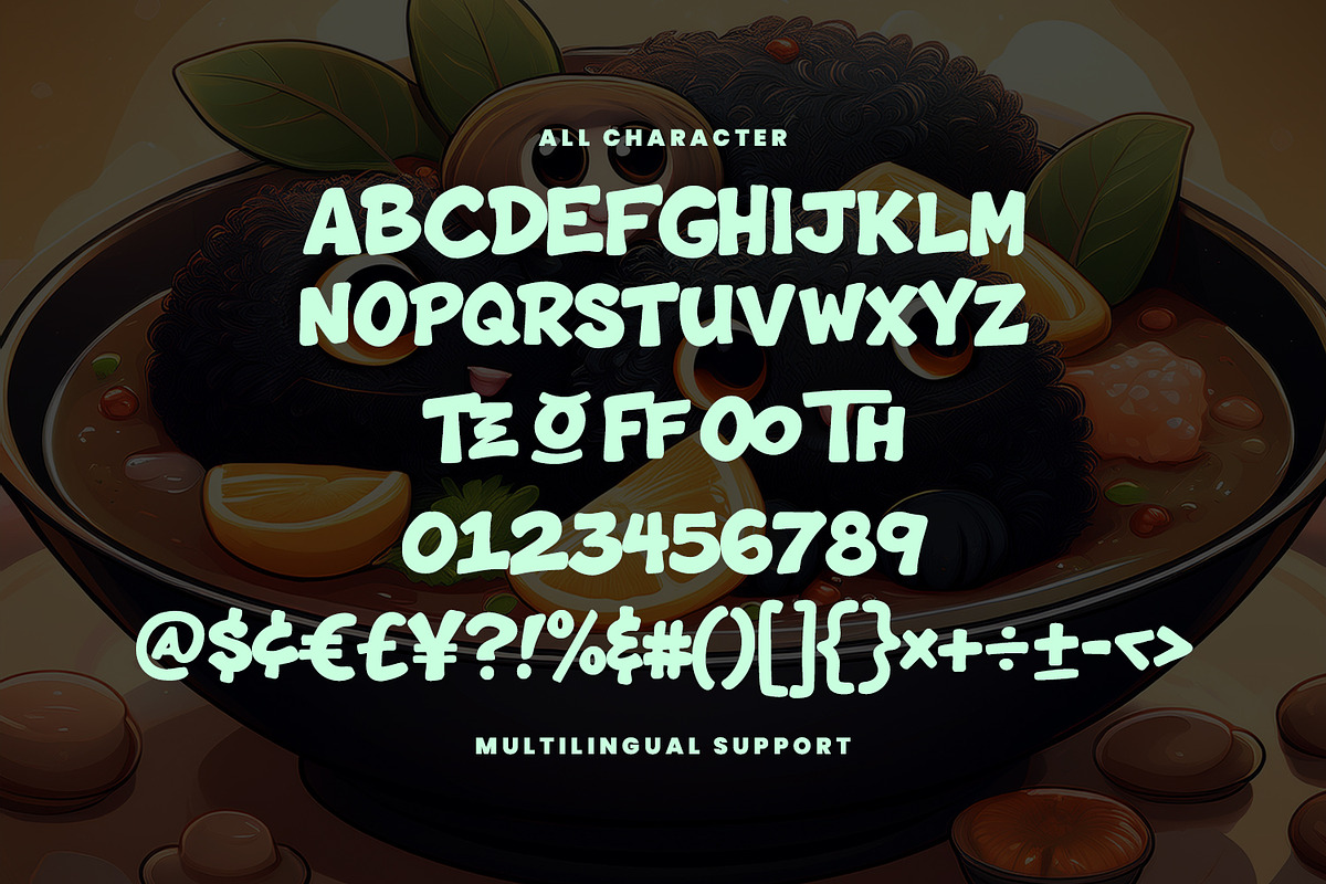 Thont Terus Playful Display Font, a Handwritten Font by Maulana Creative (Photo 5 of 6)