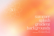 Summer Splash Gradient Backgrounds, a Texture Graphic by Feather & Sage ...