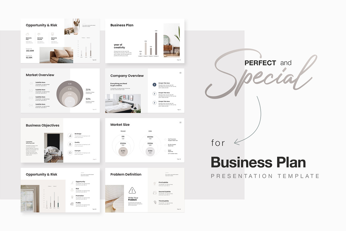 Business Plan GoogleSlide Template, a Marketing Template by creathrivestudio (Photo 3 of 33)