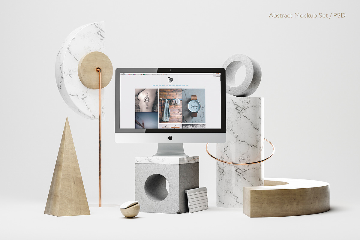 Abstract Mockup Set, a Mac Mockup by Best Pixels™ (Photo 7 of 10)