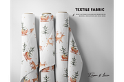 Christmas delivery reindeer pattern, a Pattern Graphic by Milatoo (Thumbnail 3 of 4)