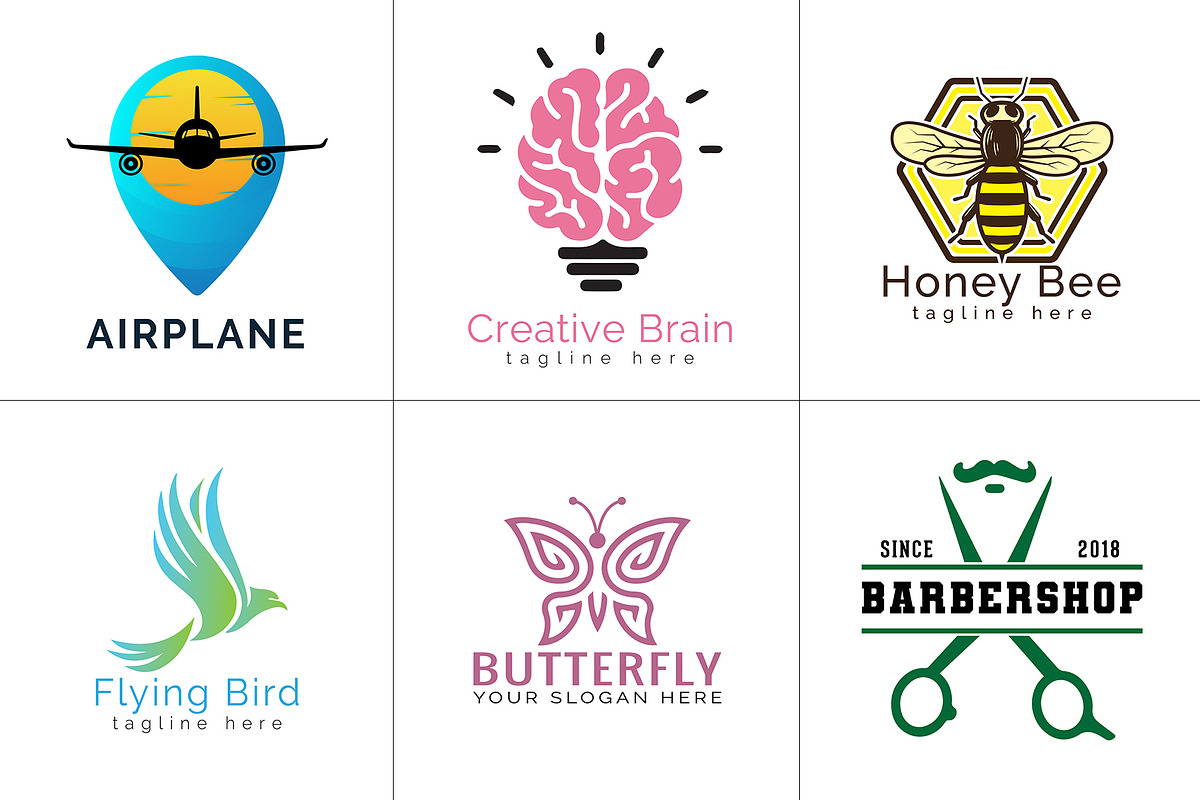 800+ Professional Logos Bundle, a Branding & Logo Template by Design Forest (Photo 48 of 48)