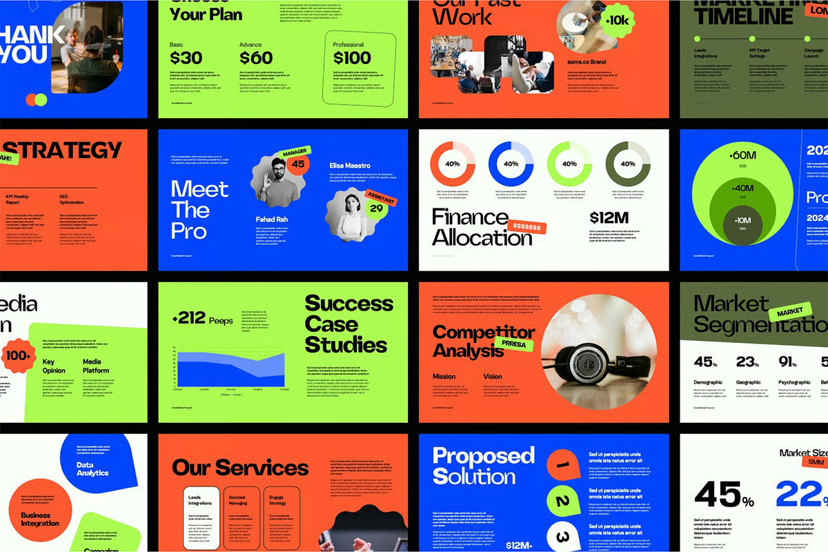 Social Media Proposal GSlides + PPTX, a Presentation Template by Fit-tee (Photo 2 of 2)