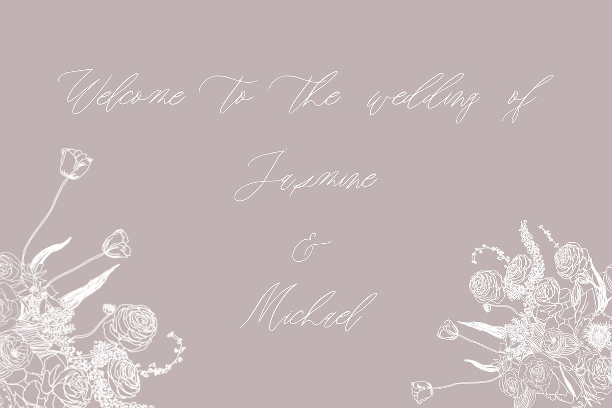 Grace - A Modern Calligraphy Font, a Script Font by BohoCalligraphy (Photo 10 of 11)