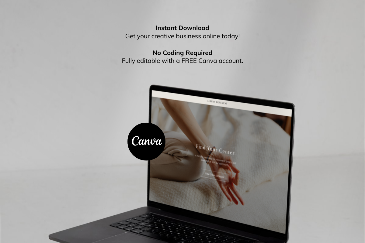 Yoga Studio & Wellness Coach Website, a Landing Page Template by batang (Photo 5 of 5)