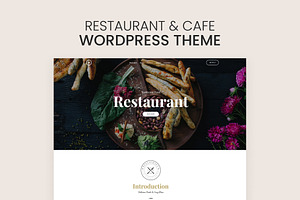Restaurant & Café WordPress Theme, a WordPress Template by Pixflow