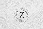 520 A to Z Floral Logos Bundle, a Branding & Logo Template by AN Productions (Thumbnail 221 of 223)