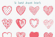 Valentines day love watercolor set, an Illustration by antuanetto (Thumbnail 8 of 11)