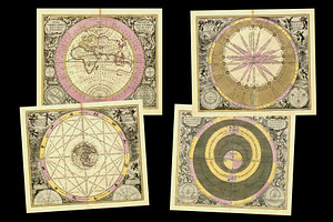 Antique Celestial Charts & Maps