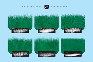 Grass Procreate Brushes