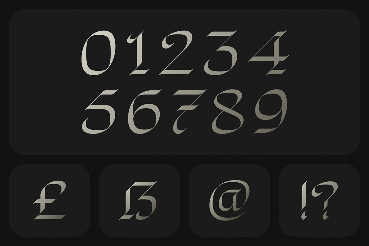 Regnio, a Blackletter Font by DKType Foundry (Photo 9 of 19)