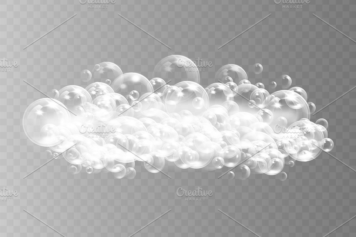 Detailed clean foam, an Object Illustration by Yayasya (Photo 3 of 3)