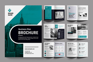 Business Plan Brochure Design, a Brochure Template by ContestDesign