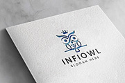Infinity Owl Media Logo, a Branding & Logo Template by Design_Planet (Thumbnail 4 of 4)