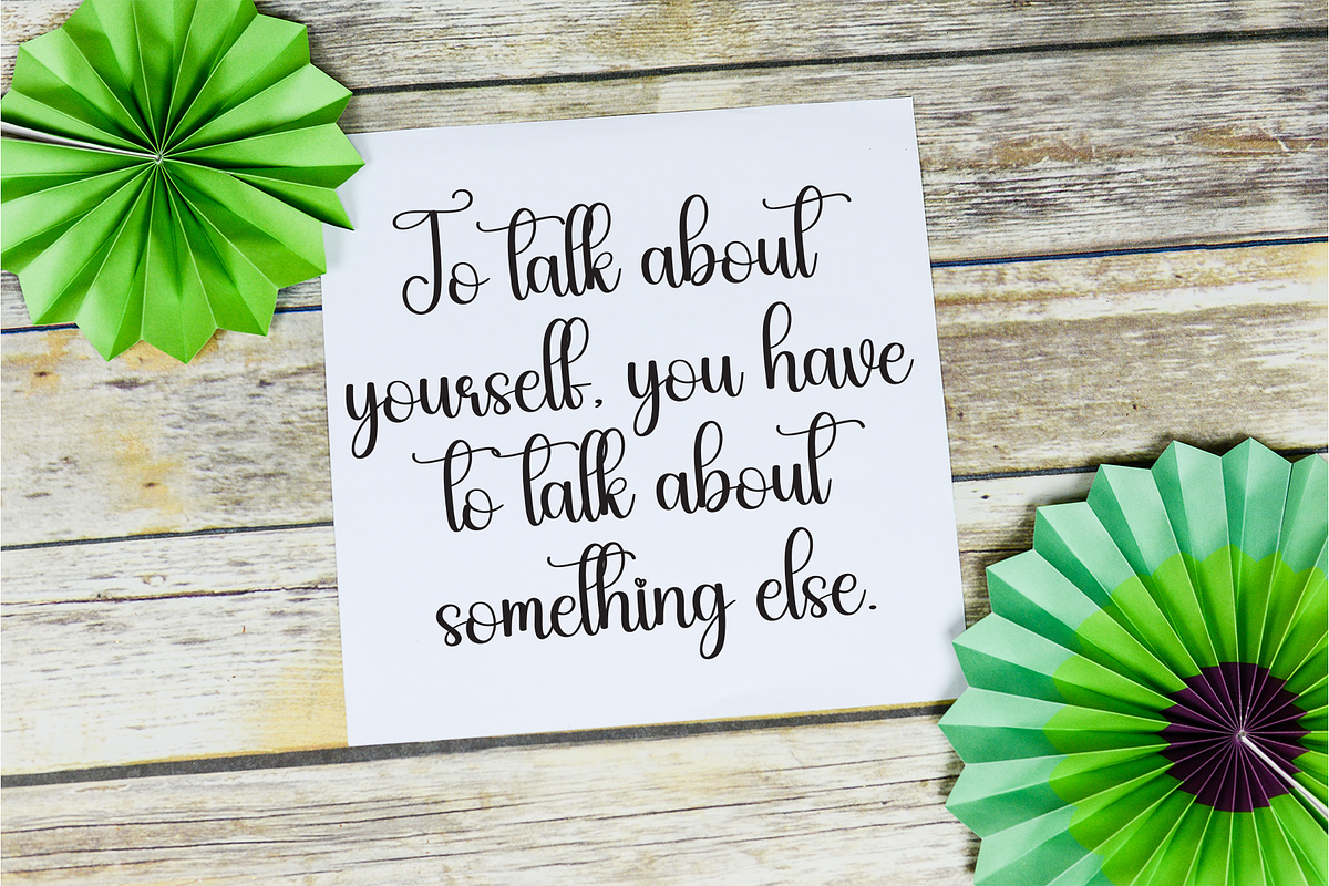 Yesterday | Script Font, a Handwritten Font by Scratchones (Photo 4 of 9)
