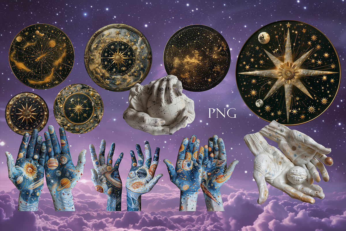 Galaxy collage creator, an Object Graphic by Chikovnaya (Photo 20 of 21)