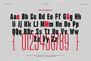 TRT NOIRE Authentic Condensed, a Sans Serif Font by truetype (Thumbnail 6 of 15)