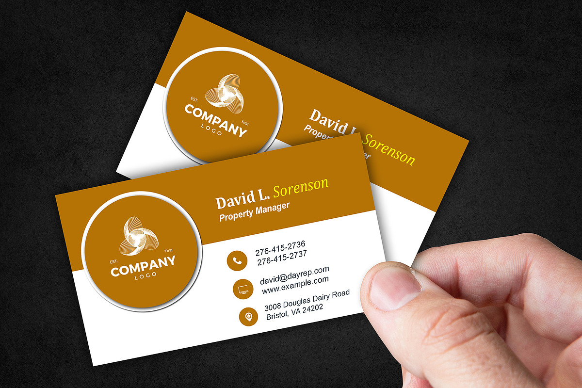 Multipurpose Business Card PSD preview 3