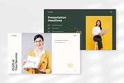 Cleo modern pitch deck presentation, a Presentation Template by peterdraw (Thumbnail 3 of 8)