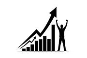 50 Business Growth Success Icons Bun, an Illustration by Designer_Momina (Thumbnail 12 of 51)