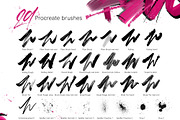 Rough Pack - Brushes For Procreate, a Brush Add-On by Snooze one (Thumbnail 2 of 7)