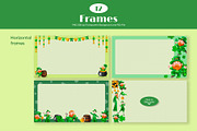 Leprechaun Parade Watercolor, a Seasonal Illustration by CreativeValuation (Thumbnail 3 of 11)