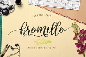 Bromello Typeface