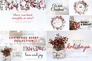 Christmas Berry styled stock images, a Holiday Photo by Chalking Up Stock (Thumbnail 2 of 13)