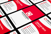 Modern Corporate Business Card CM022, a Business Card Template by annozio (Thumbnail 4 of 4)