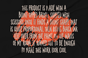 TROBOSH TYPEFACE BRUSH, a Sans Serif Font by 24Design Studios (Thumbnail 2 of 6)