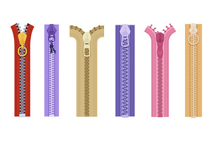 Zipper. Clothes fashioned tools, an Object Illustration by Onyx