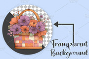 Watercolor Spring Clipart Bundle, an Illustration by Canvas Craft (Thumbnail 2 of 7)
