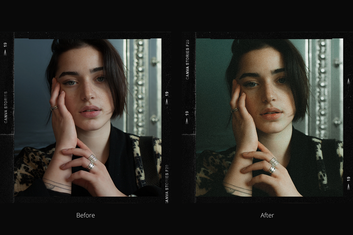10 Grainy Portrait Lightroom Presets, a Preset Add-On by Cam' Studio (Photo 3 of 12)