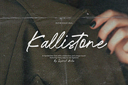 Kallistone Handwritten Font, a Handwritten Font by DzikrulAulia (Thumbnail 1 of 9)