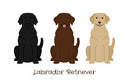 Collection of different dogs, an Illustration by Mallinka (Thumbnail 7 of 8)