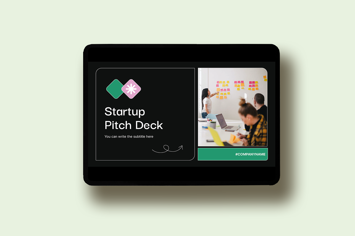 Pitch Deck Presentation Template, a Presentation Template by Hamocreate (Photo 2 of 6)