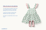 Pink Floral Grand Millennial Pattern, a Pattern Graphic by Hello Holly Studio (Thumbnail 3 of 10)