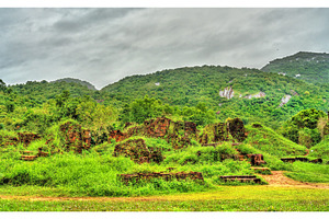 View of my son sanctuary in vietnam stock photo containing vietnam and my, an Architecture Photo by Leonid Andronov