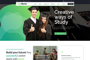 Edumentor Education WordPress Theme