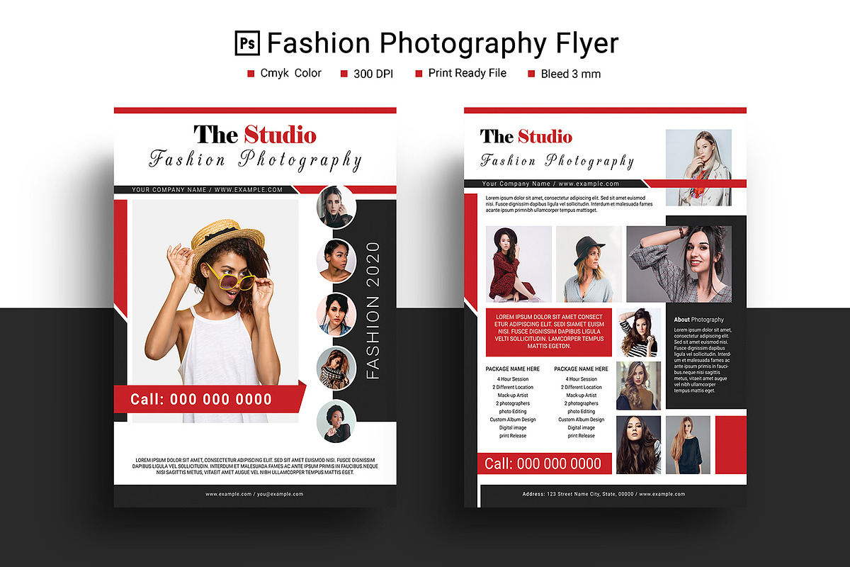 Photography Flyer Template, a Flyer Template by Template Shop (Photo 1 of 3)