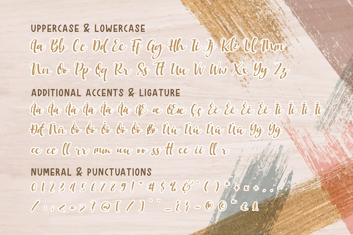 Mokalatte - Stylish Calligraphy, a Script Font by Almarkhatype (Photo 9 of 10)