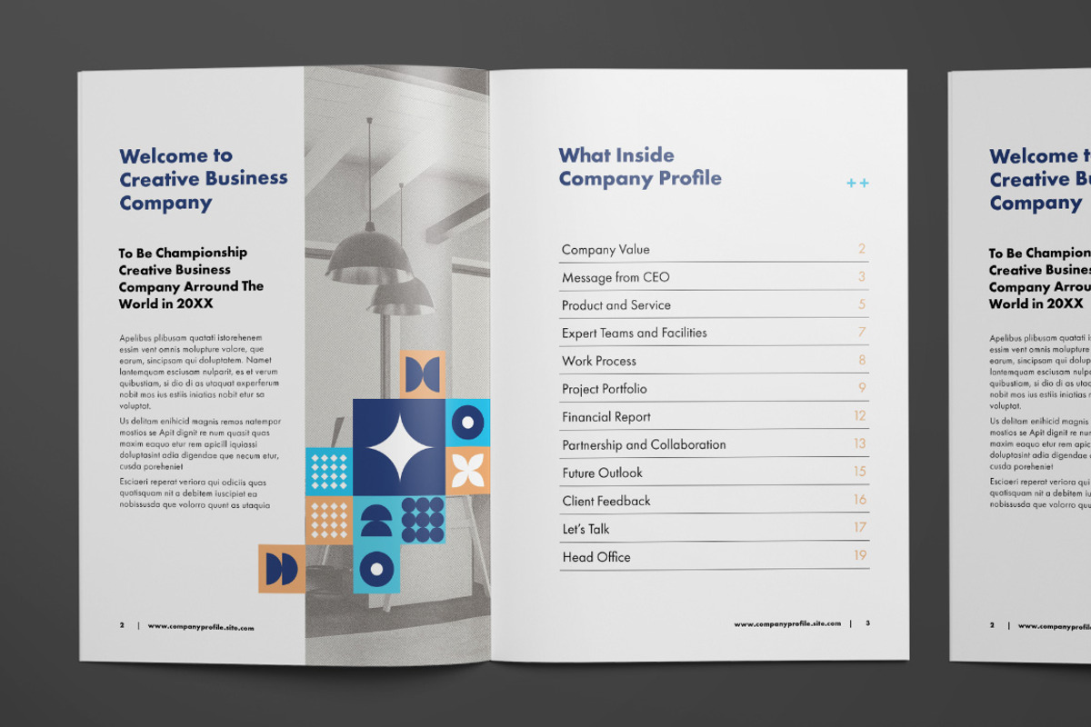 Corporate Business Brochure Template, a Brochure Template by broluthfi (Photo 4 of 9)