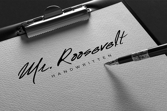Mr. Roosevelt Handwritten preview 8