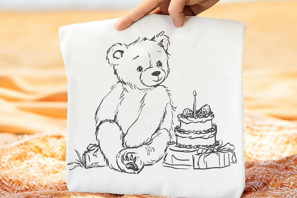 Whimsical Birthday Doodle SVG Bundle, a Seasonal Illustration by Rose Art (Photo 5 of 5)