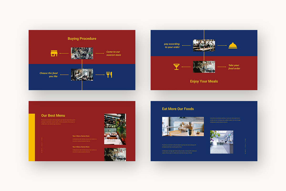 Loba : Food Service Google Slides, a Presentation Template by Punkl Camp (Photo 13 of 15)