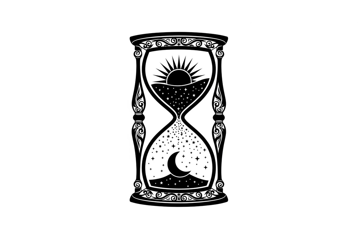 Celestial Sun Moon Hourglass Bundle, an Illustration by yasushie (Photo 31 of 31)