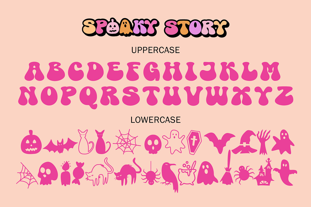 Spooky Story Font, a Handwritten Font by KengGraphic (Photo 9 of 11)