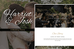 Harriet - A Wedding WordPress Theme