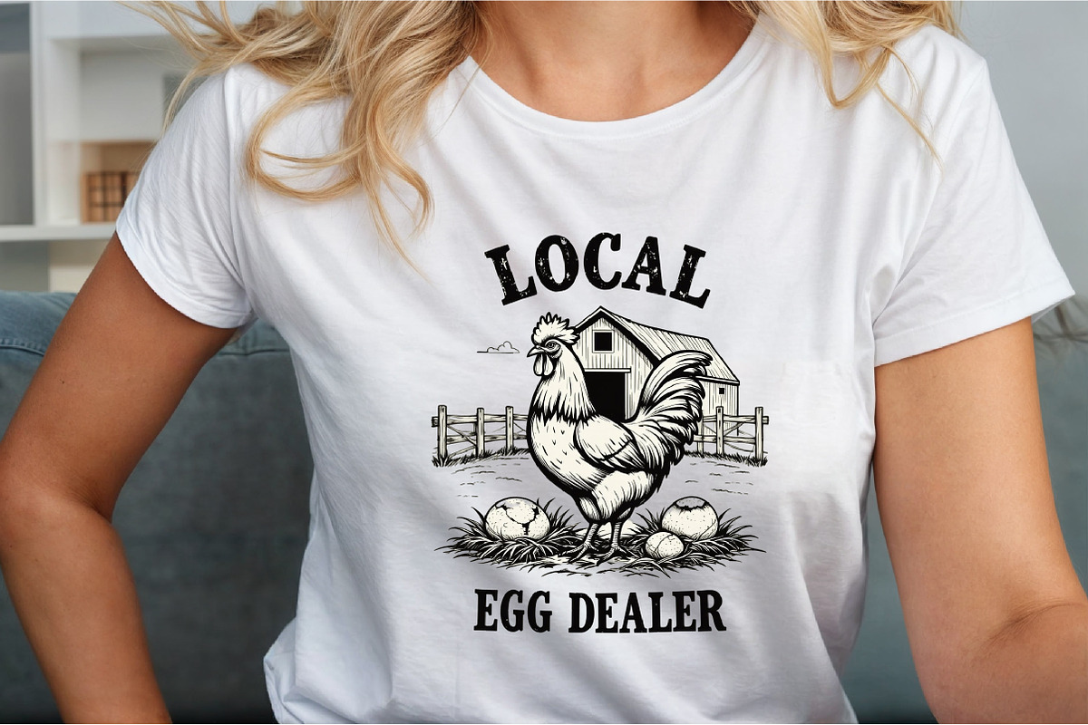 Funny Chicken Shirt Design Easter Pn, an Illustration by Sublimation Artist (Photo 3 of 9)